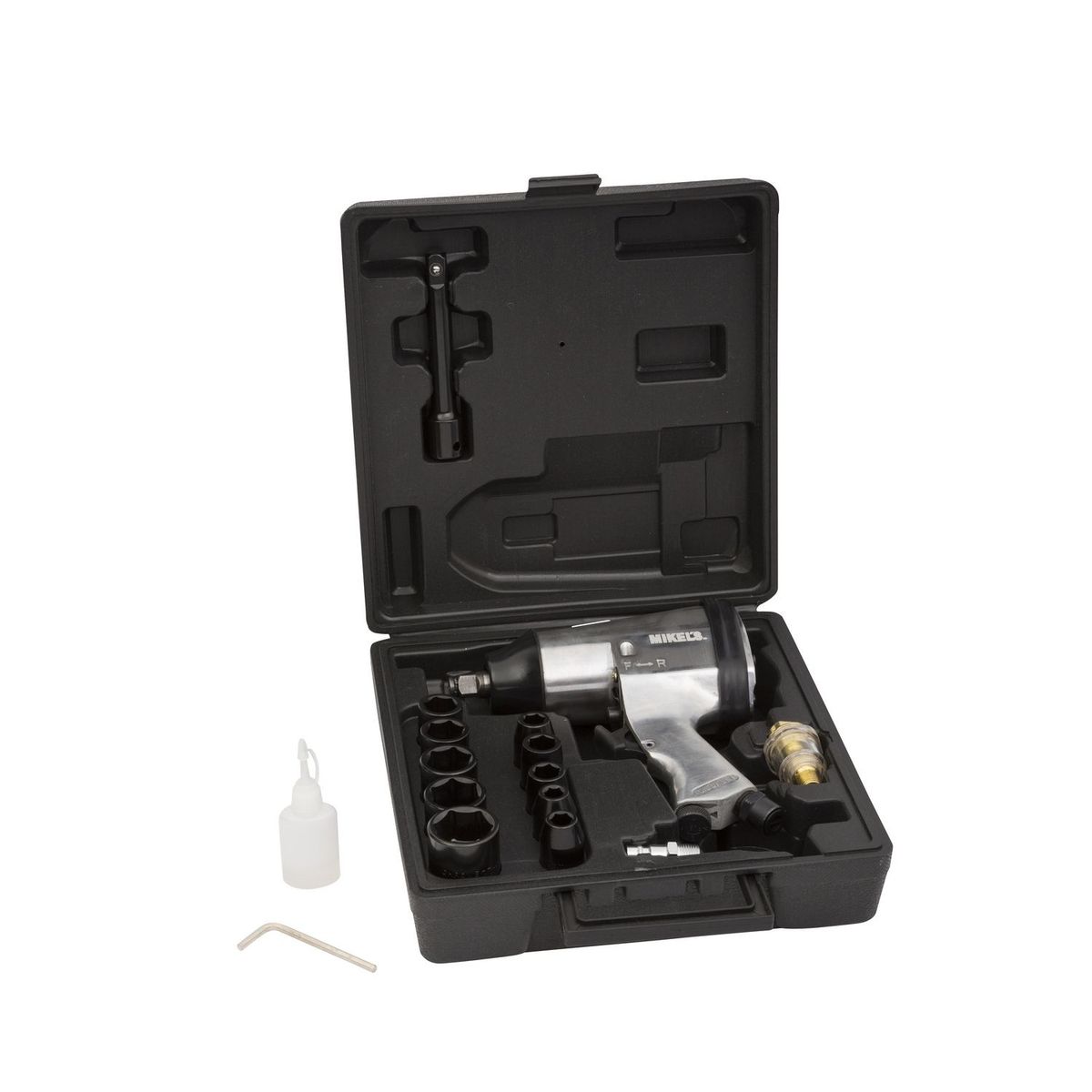 Mikels - Kit Pistola de Impacto Neumatica 1/2"