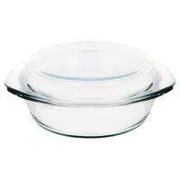 Refractario Vidrio Redondo 2.0 L