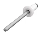 Remache blanco 56B 5/32"x3/8" (bolsa con 100 pzs)