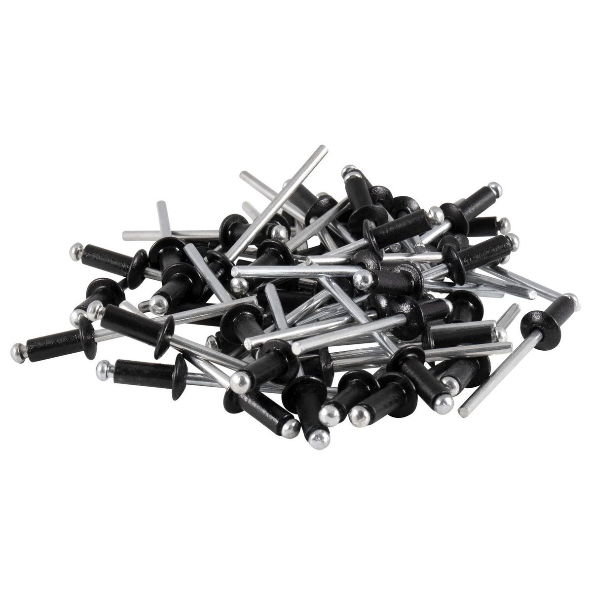 Aksi - Remache negro 45B 1/8"x5/16" (bolsa con 100 pzs)