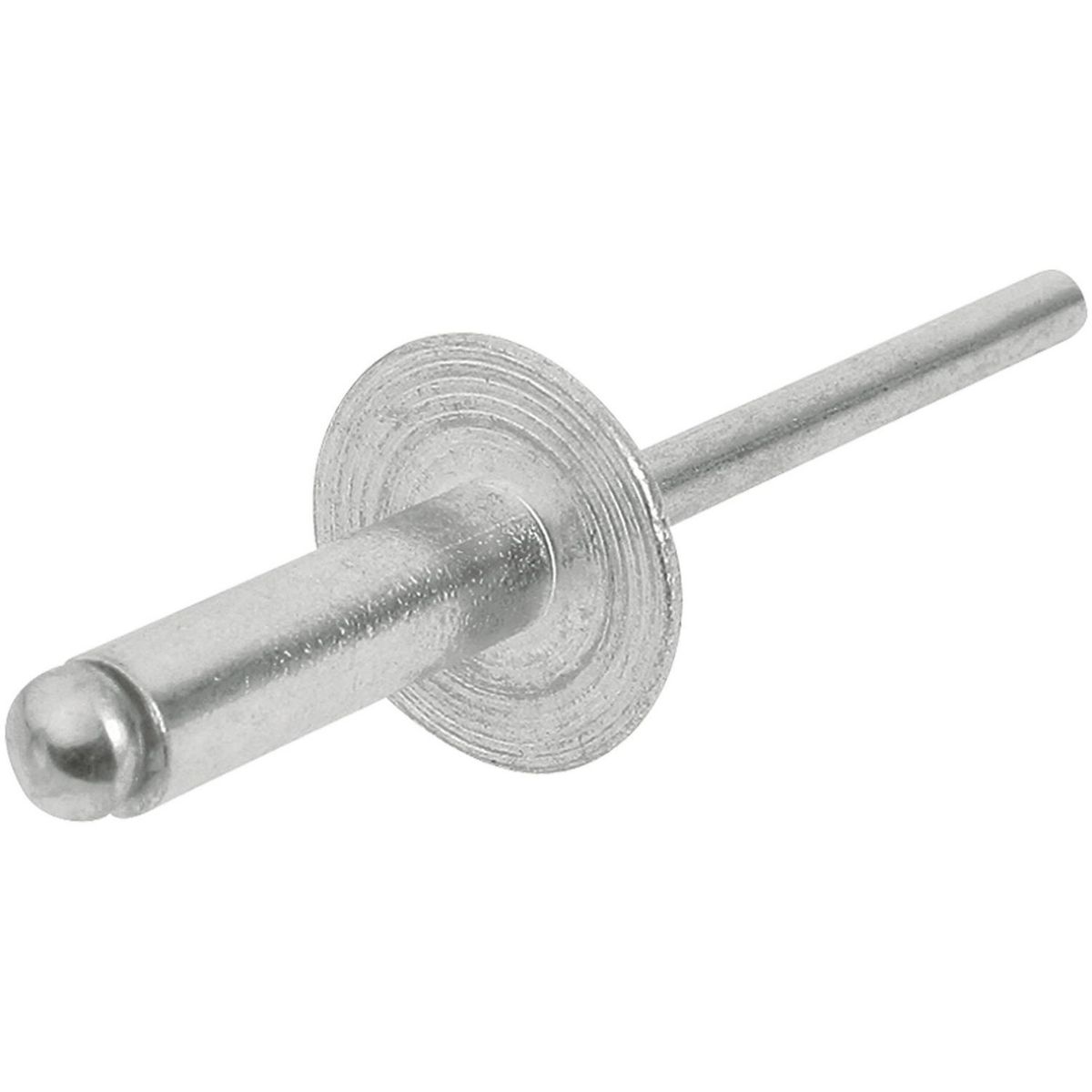 Remache 66 ala ancha 3/16"x3/8" (bolsa con 50 pzs), marca Aksi - Foto Principal