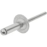 Remache 66 ala ancha 3/16"x3/8" (bolsa con 50 pzs)