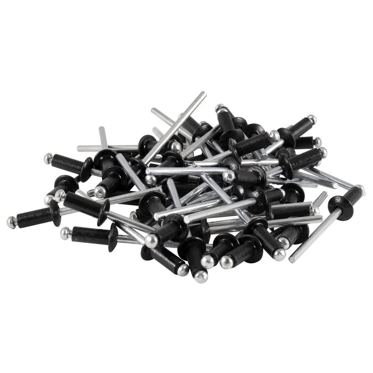 Aksi - Remache negro 56N 5/32"x3/8" (bolsa con 100 pzs)