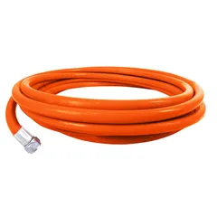 Manguera de PVC 10 m Conexión 1/4" Naranja (300Psi)