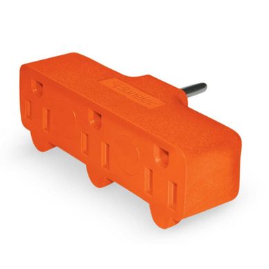 Adaptador tipo I 3 contacto aterrizado