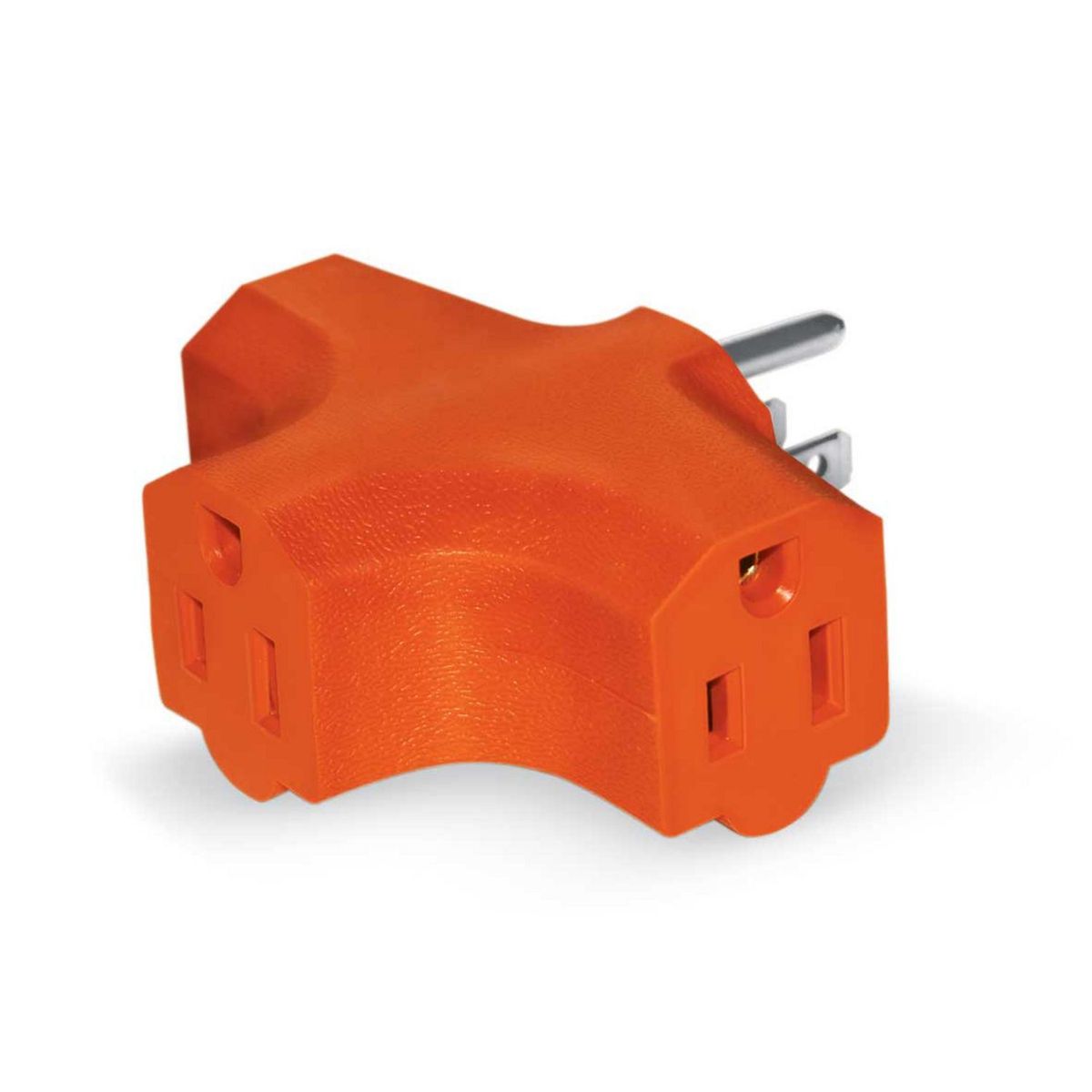 Adaptador tipo T 3 contacto aterrizado, marca Sanelec - Foto Principal