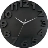 Reloj de Pared Color Negro 3D 50cm