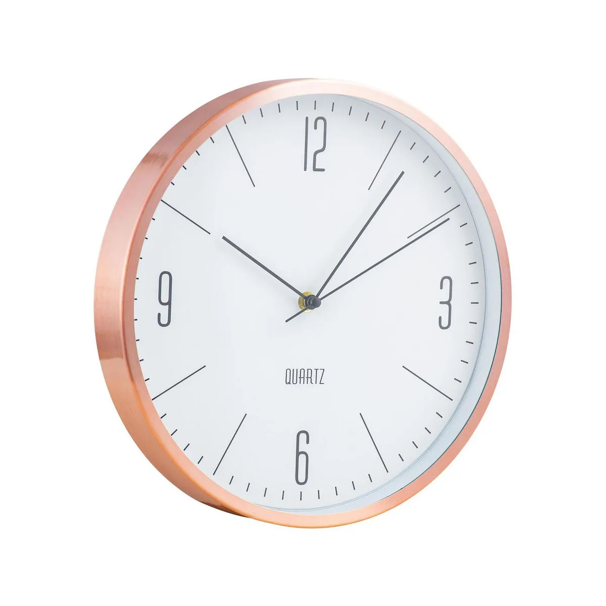 Just Home Collection - Reloj de Pared Classic Oro Rosa