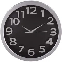 Reloj de Pared Tausen Negro 33 cm