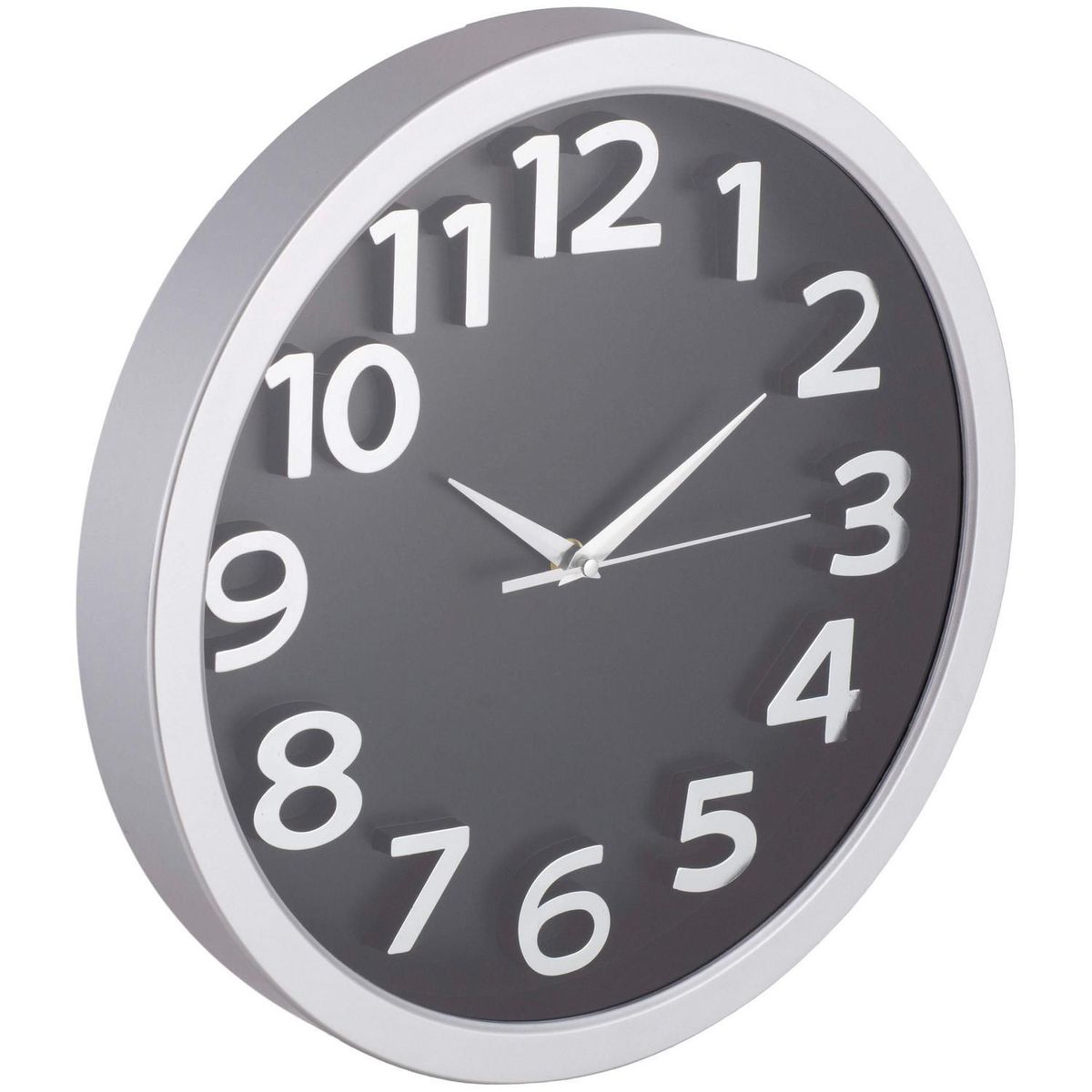 Just Home Collection - Reloj de Pared Tausen Negro 33 cm