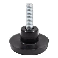 Nivelador atornillable base plástico 1/4"-20 X 25 mm