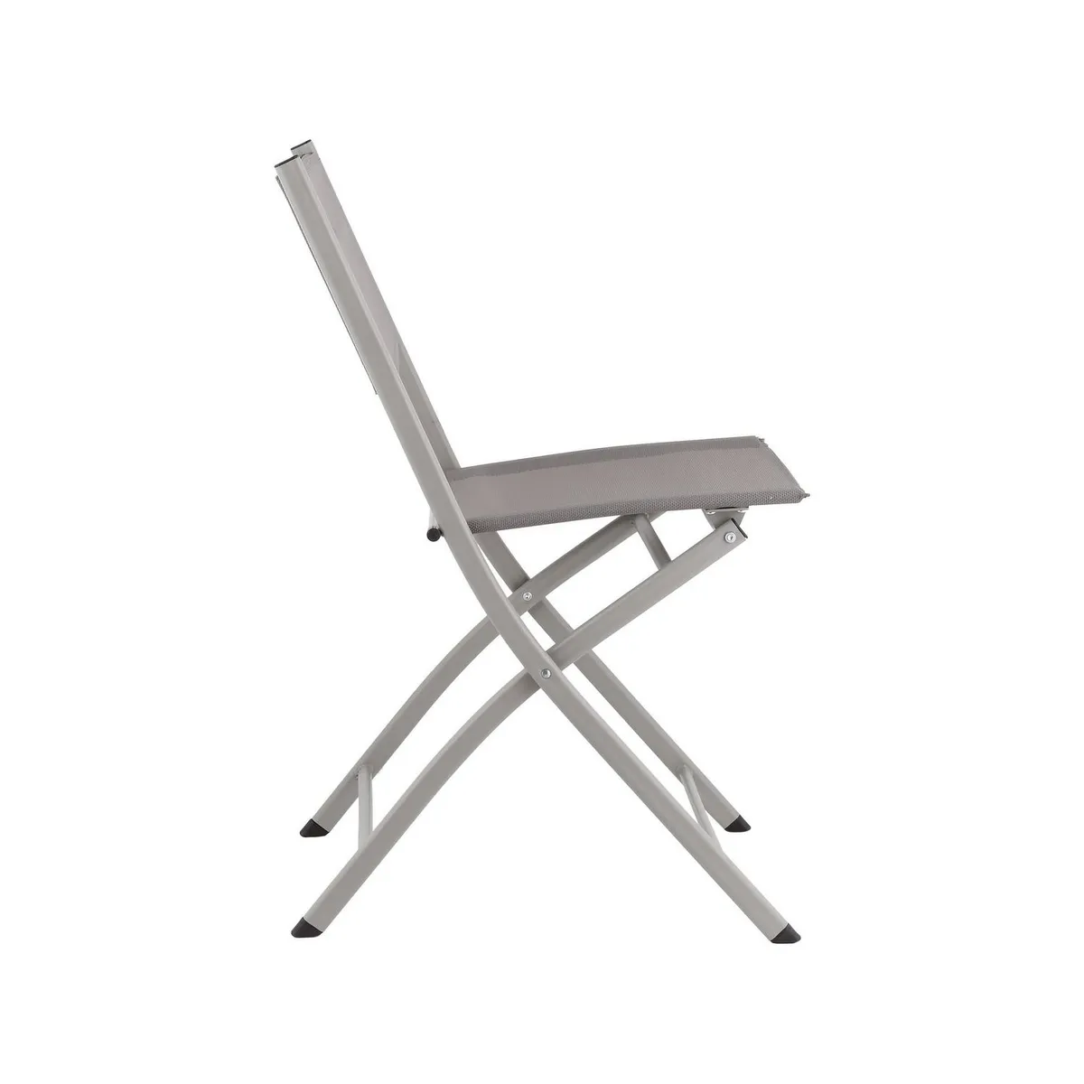 Just Home Collection - Silla madrid plegable taupe