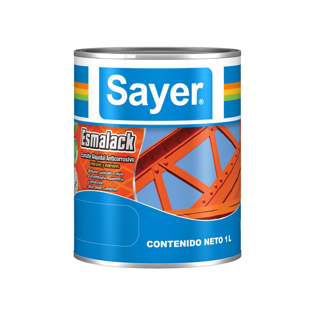 Sayerlack - Esmalte Esmalack Aluminio 1L