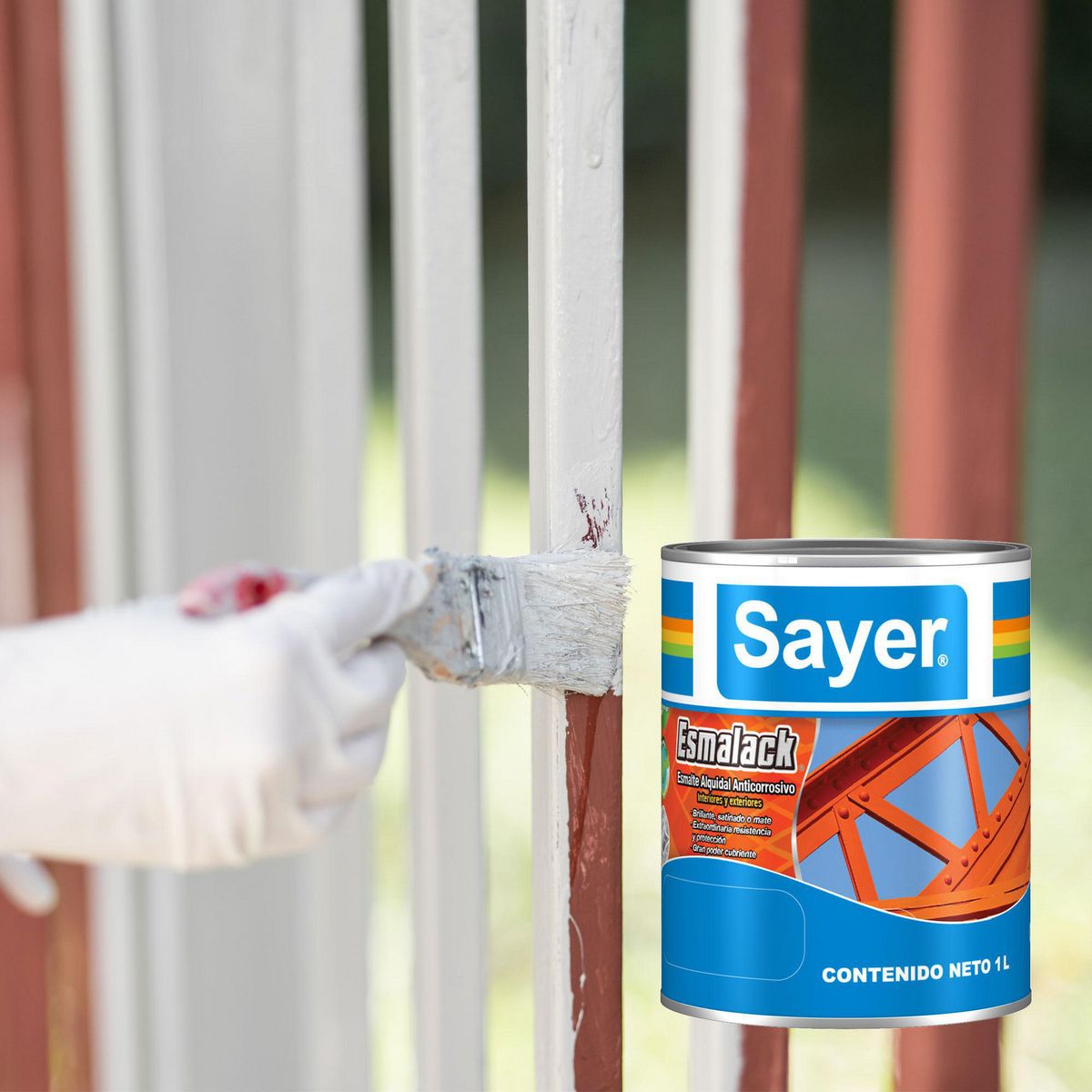 Sayerlack - Esmalte Esmalack Aluminio 1L