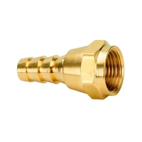 Conexión GIR. 3/8 Flare X 3/8 Barb 50 pz