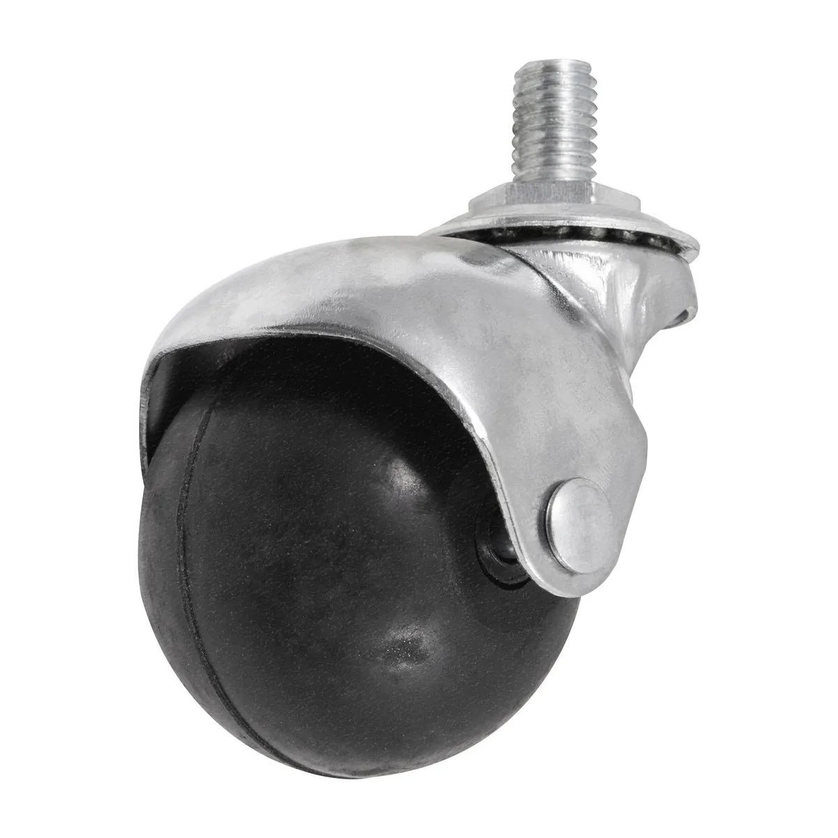Fixser - Rodaja Bola de Hule 50 mm Espiga Madera con Socket
