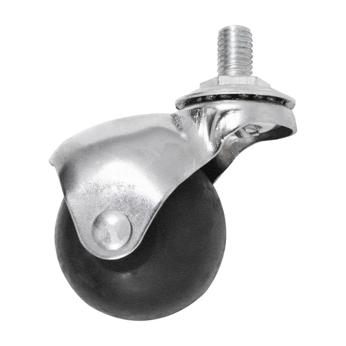 Fixser - Rodaja Bola de Hule 50 mm Espiga Madera con Socket