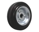 Rueda de Hule de 160 mm Troquelada con Balero