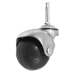 Rodaja Bola de Hule 40 mm Espiga Madera con Socket
