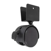Rodaja con freno "Twin" de nylon 40 mm tipo "U" 16 mm