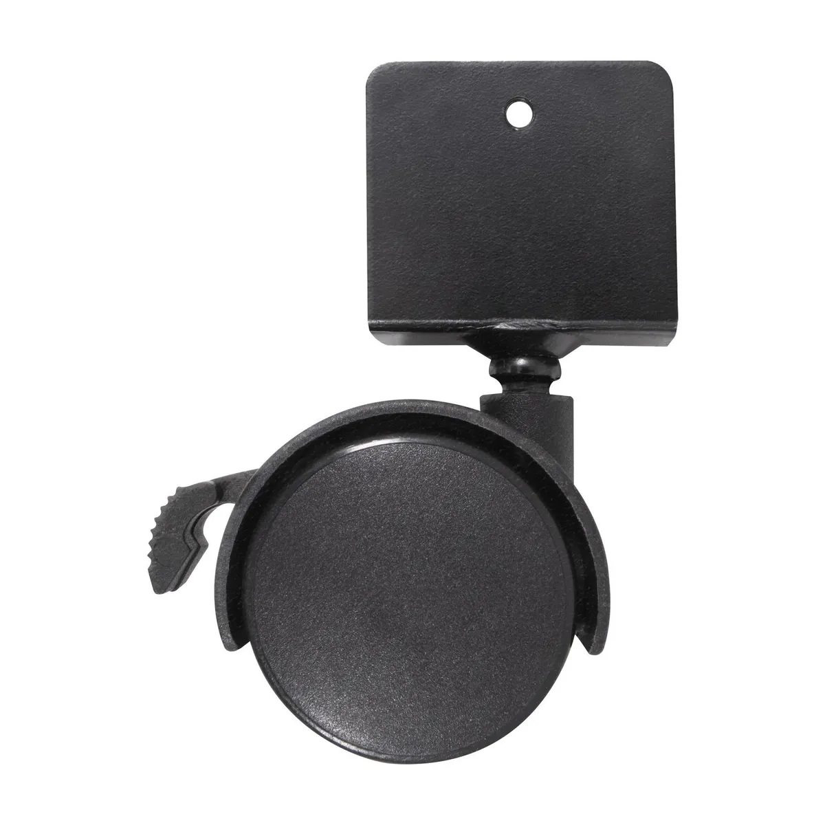 Fixser - Rodaja con freno "Twin" de nylon 40 mm tipo "U" 19 mm