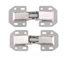 Bisagra Oculta 90° con tornillos 2 piezas