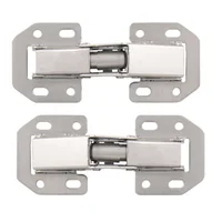 Bisagra Oculta 90° con tornillos 2 piezas