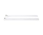 Juego Corredera Tipo Europeo 40 cm Blanca .8 S/T