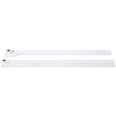 Juego Corredera Tipo Europeo 40 cm Blanca .8 S/T