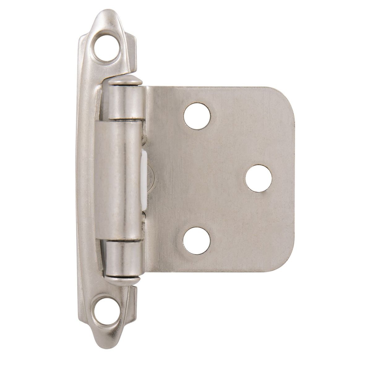 Fixser - Juego Bisagra Parche Niquel Satinado (China) C/ T