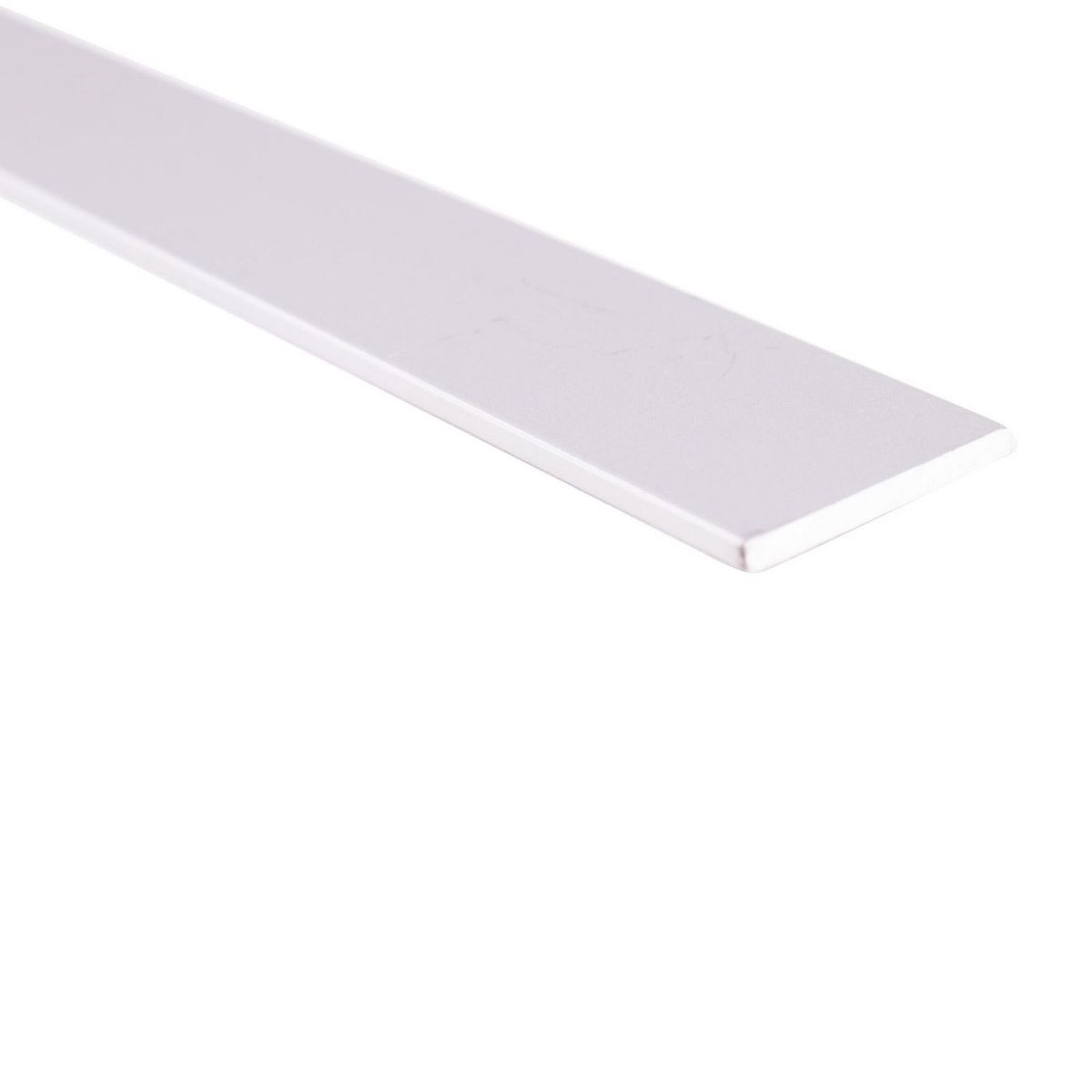 Barra Plana 20 mm Aluminio Anodizado Plata 1 m, marca  - Foto Principal