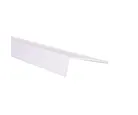 Ángulo aluminio 40x15 mm Plata 1 m
