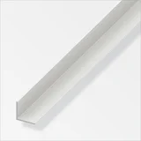Ángulo parejo liso 25mm PVC blanco 1m. Protección de esquinas en paredes y columnas.