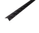 Ángulo antiderrapante aluminio 23x43 mm natural 2.5 M