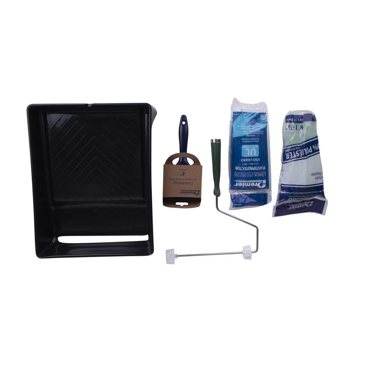 Premier - Kit Rodillo Y Brocha Domést 9" 5 Pzas