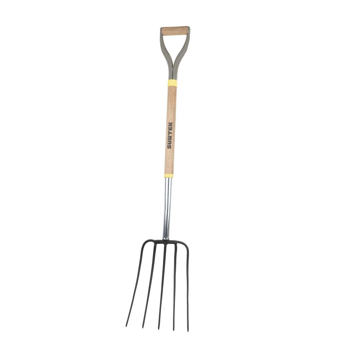 Surtek - Bieldo forjado mango largo 5 dientes