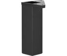 Pata Cuadr. Abs 40x150 mm Negro
