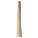 Pata madera conica 300mm laca natural