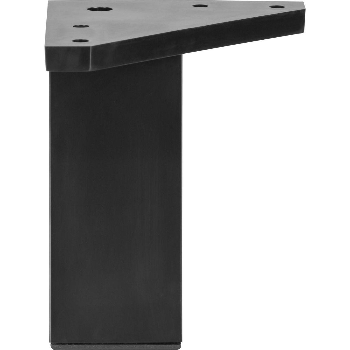 Fixser - Pata Cuadr. Abs 40x100 mm Negro