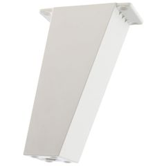 Pata inclinada abs 120mm blanca
