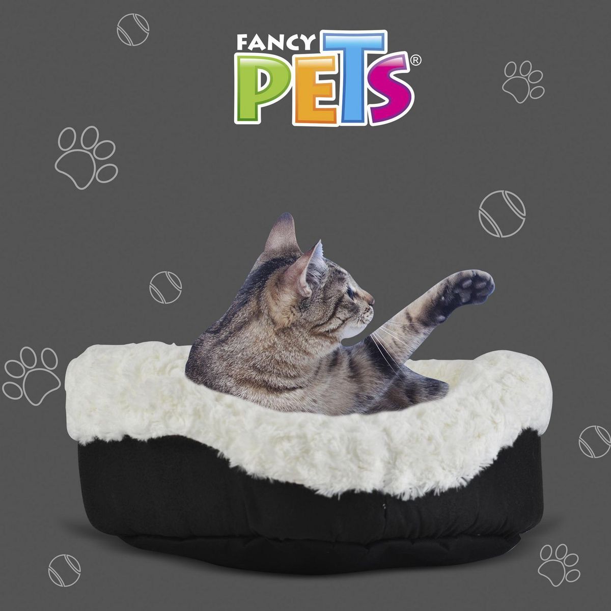 Fancy Pets - Cama angora para gato