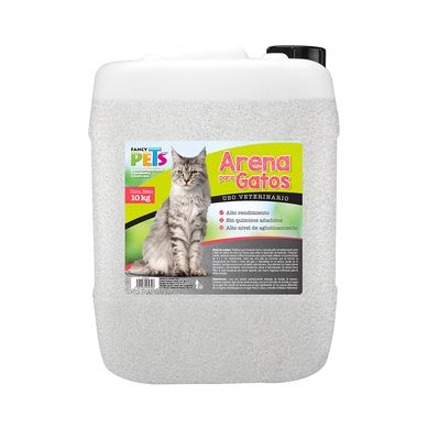 Arena para  gato  garrafa 10 kilos