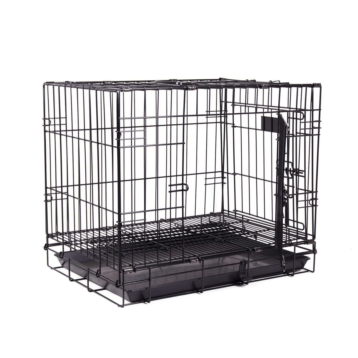 Fancy Pets - Jaula metalica plegable para mascota 24