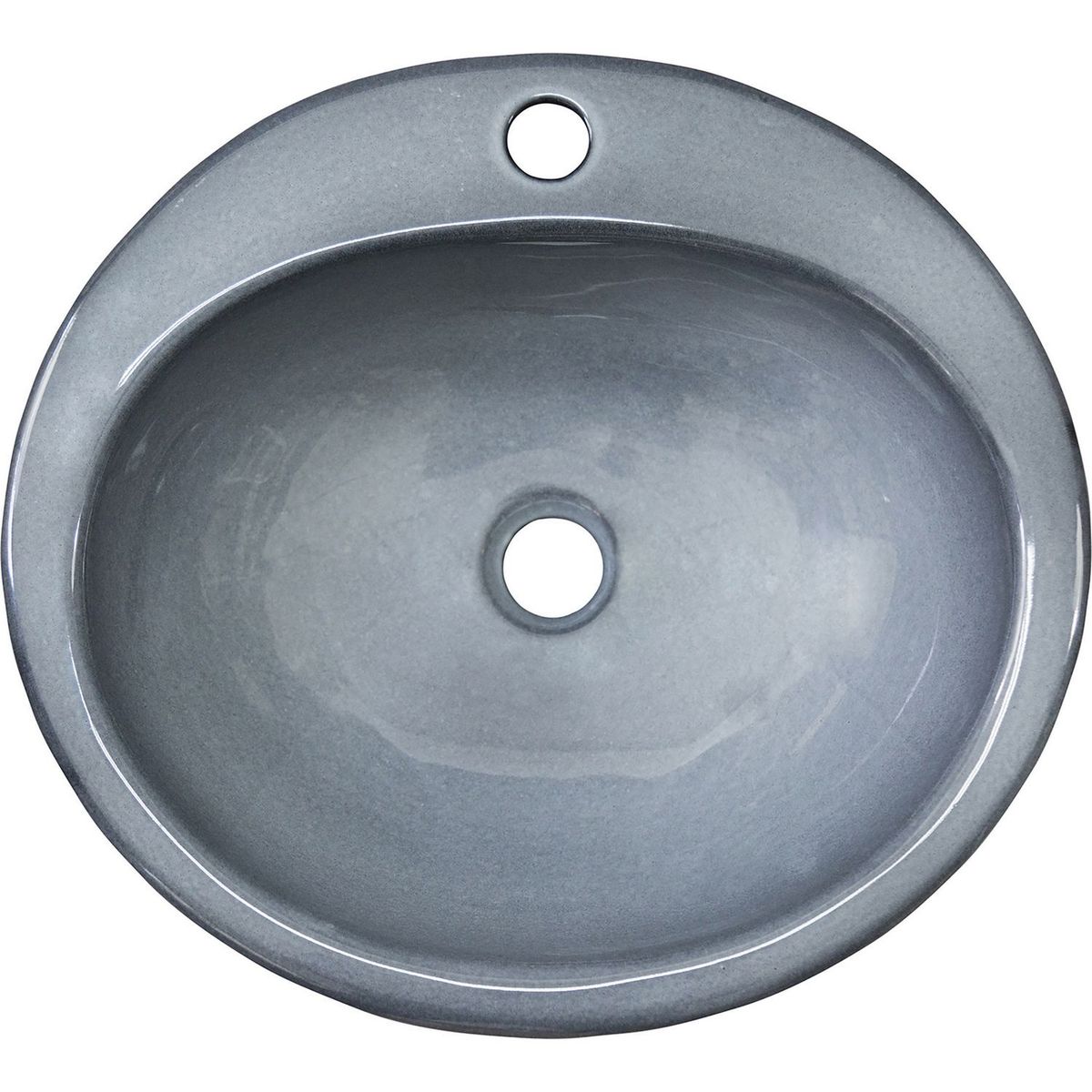Anfora - Lavabo sphera gris denali