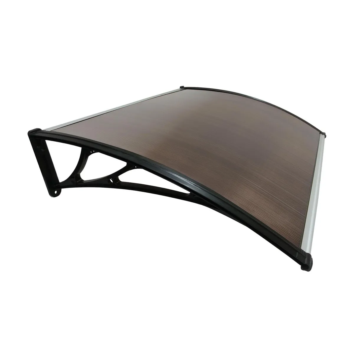  - Alero de Policarbonato Color Café 125 X 100 cm