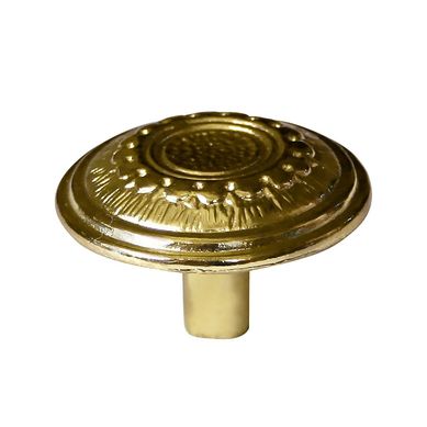 Jaladera bot�n 34 mm x 21 mm lat�n brillante