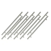 Jaladera Hueca Acero Inox. C.C. 256/336 Mm. C/T (10 Piezas)