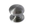 Jaladera Boton #12 25mmd X 22mmh C/T Niquel Satin