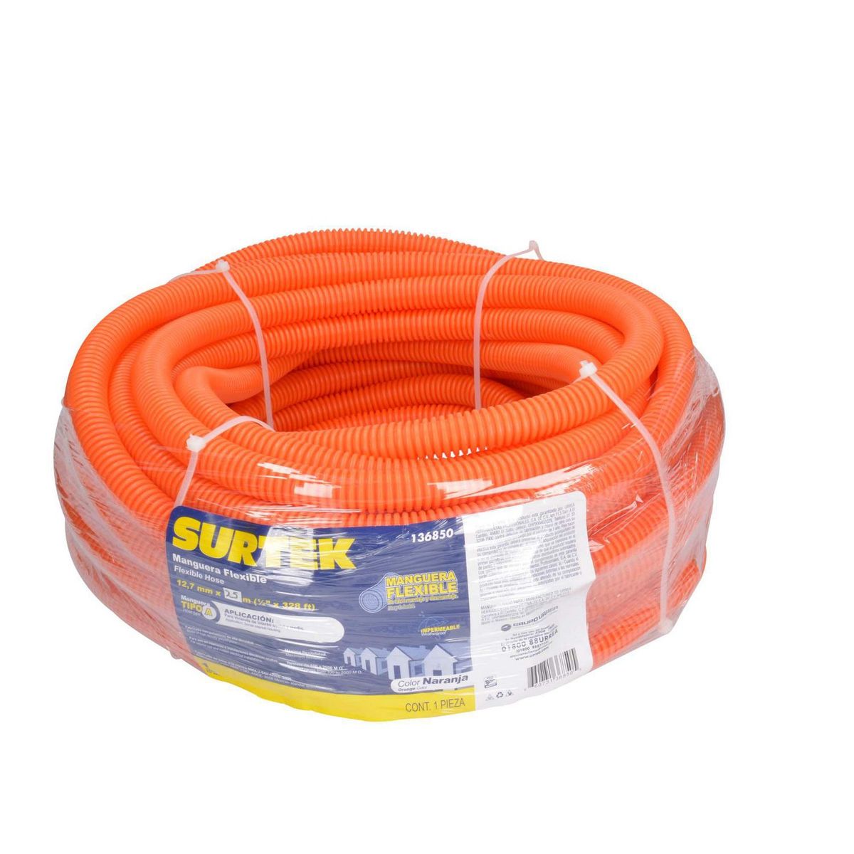 Surtek - Poliducto naranja 1/2" x 100m