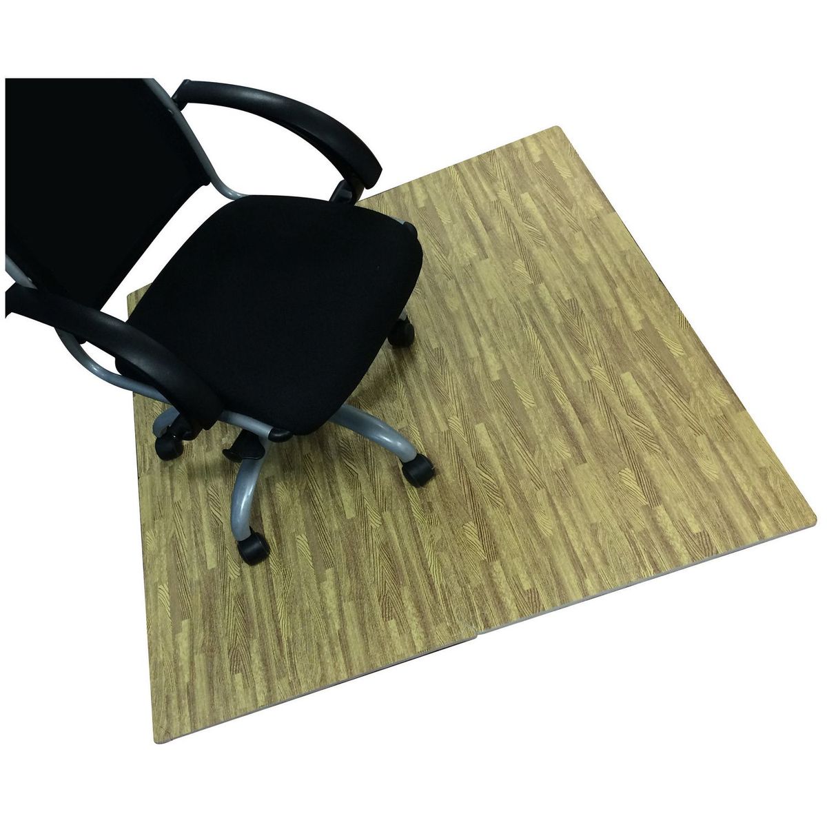  - Tapete de goma armable madera 50x50cm